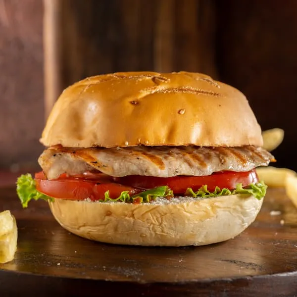 Hamburguesa de pechuga
